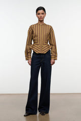 RHYS TOP | CIGAR STRIPE