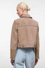 HUGO SUEDE JACKET | DUNE