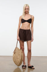 PADDLE LINEN SHORT | ROOT STUDS