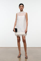 ALBEE MINI DRESS | IVORY