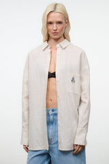 SANDBAR LINEN TOP | NATURAL