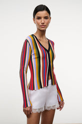 EZRA CARDIGAN | ARTIST STRIPE