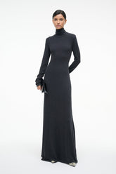 VANYA DRESS | CHARCOAL