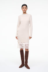 WILLOW SWEATER DRESS | ECRU