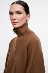 HUDSON CASHMERE SWEATER | CIGAR