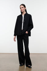 MYLES SHIRT JACKET | BLACK