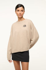 CUSTOM STAUD x C.BONZ SERRANO CASHMERE SWEATER | STONE