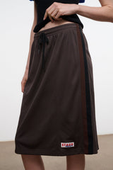 HASKELL SKIRT | DARK OAK