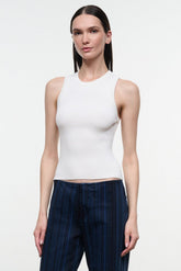 MALIA TANK | WHITE