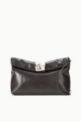 CUFF CLUTCH | ESPRESSO LEATHER