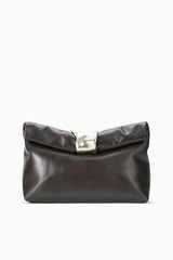 CUFF CLUTCH | ESPRESSO LEATHER