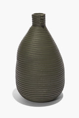 STRATUM WRAPPED VASE | MOSS