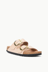 BIRKENSTOCK ARIZONA BIG BUCKLE SANDAL | HIGH SHINE NEW BEIGE