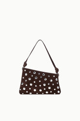 DANI MINI SHOULDER BAG | ESPRESSO STUDS