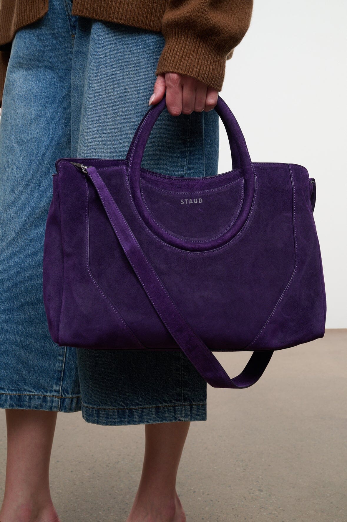 MAUDE SATCHEL | AMETHYST