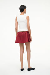 SOSA SKIRT | DEEP RED