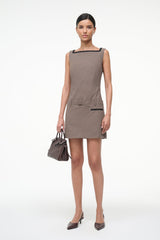 SKYLA DRESS | HOUNDSTOOTH