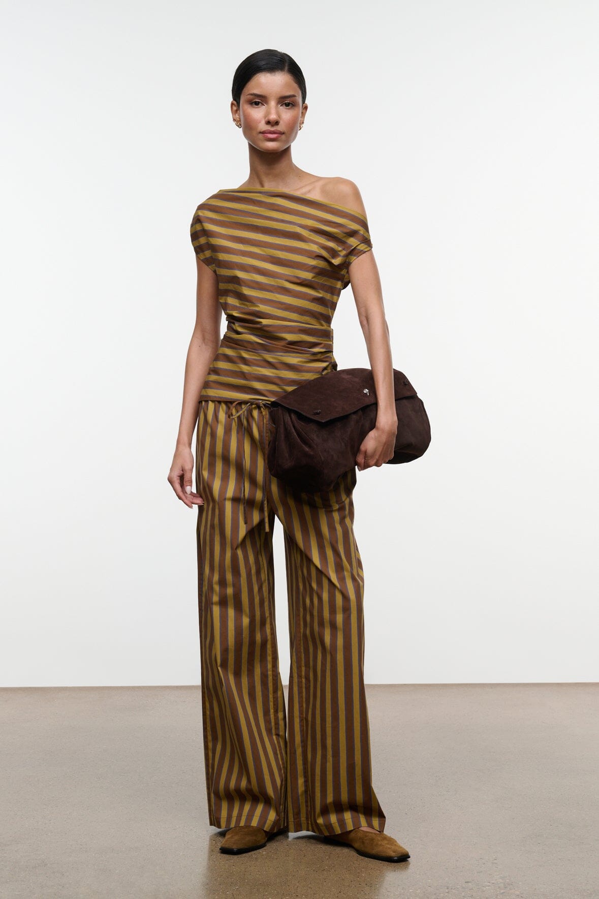 MATEO PANT | CIGAR STRIPE
