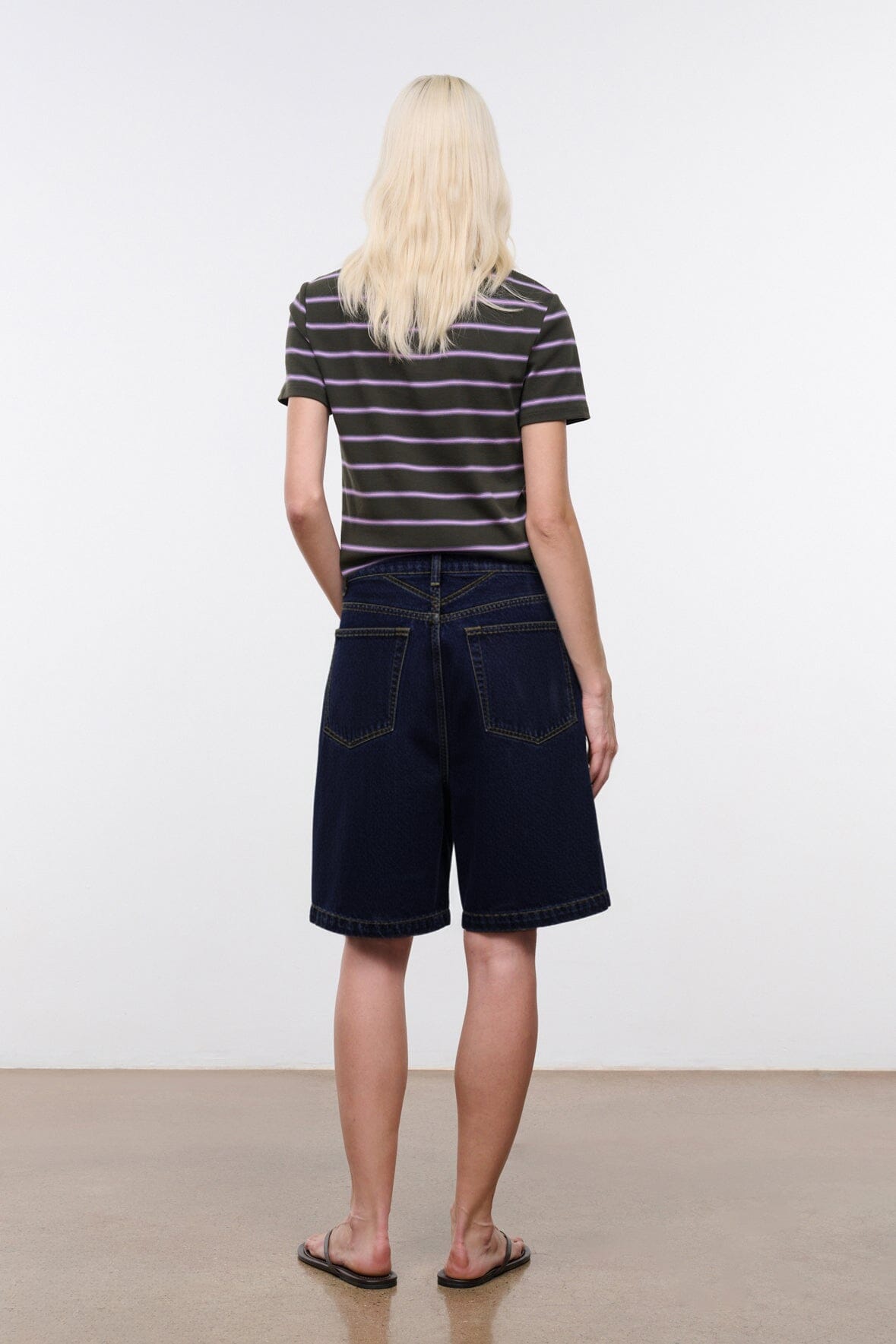 TREVOR BERMUDA SHORT | INDIGO