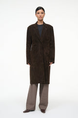 SABINE SUEDE JACKET | ESPRESSO