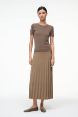 LENA SKIRT | TAUPE