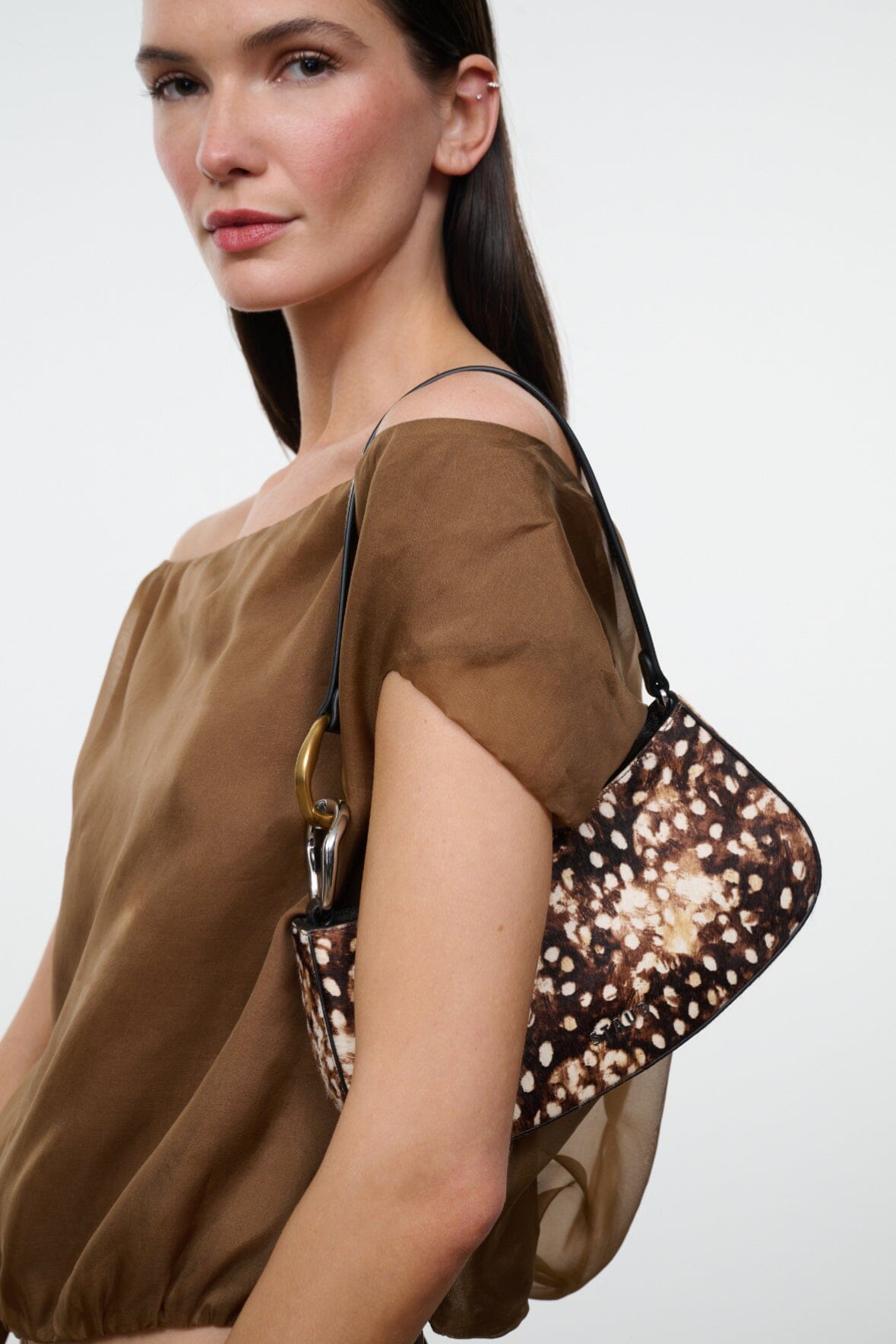 OLLIE BAG | FAWN HAIRCALF