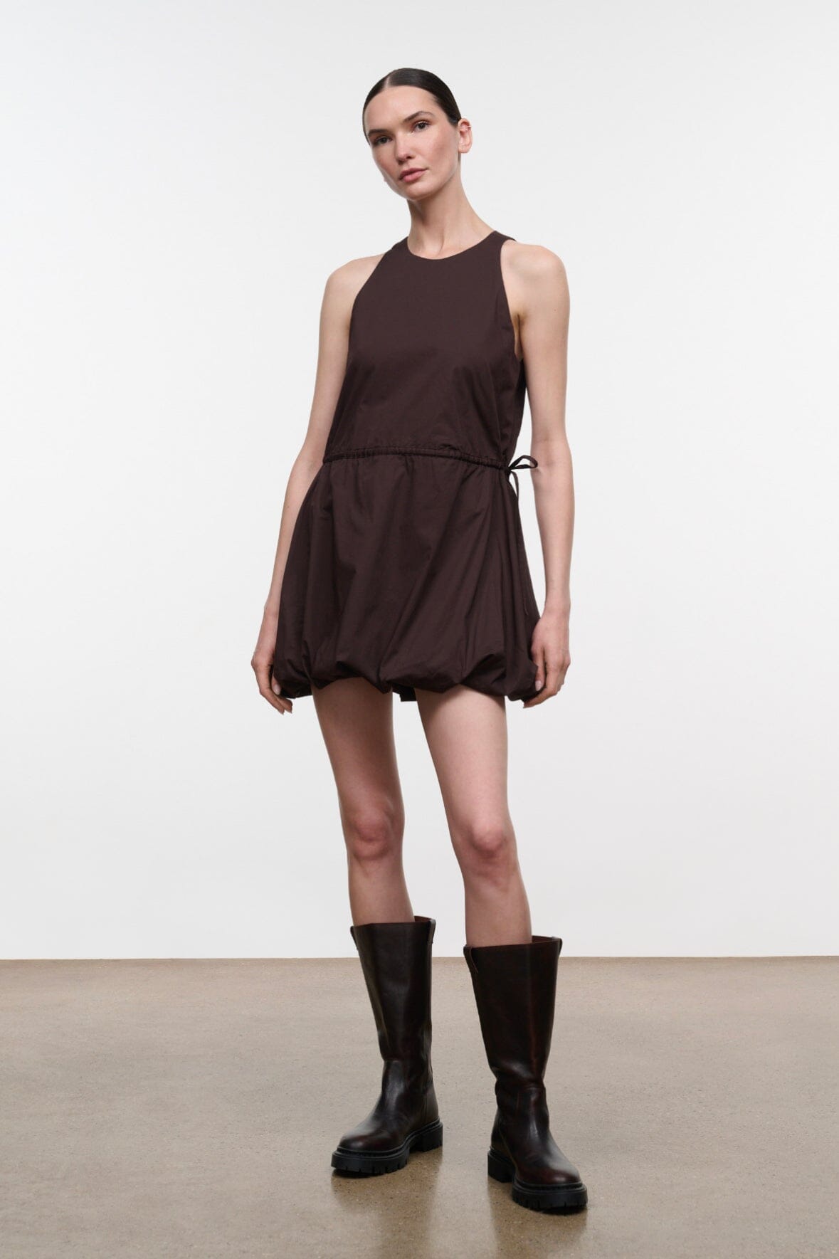 MOLLY MINI DRESS | EARTH