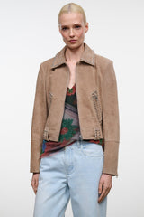 HUGO SUEDE JACKET | DUNE