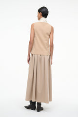 MADELINE DRESS | WHEAT