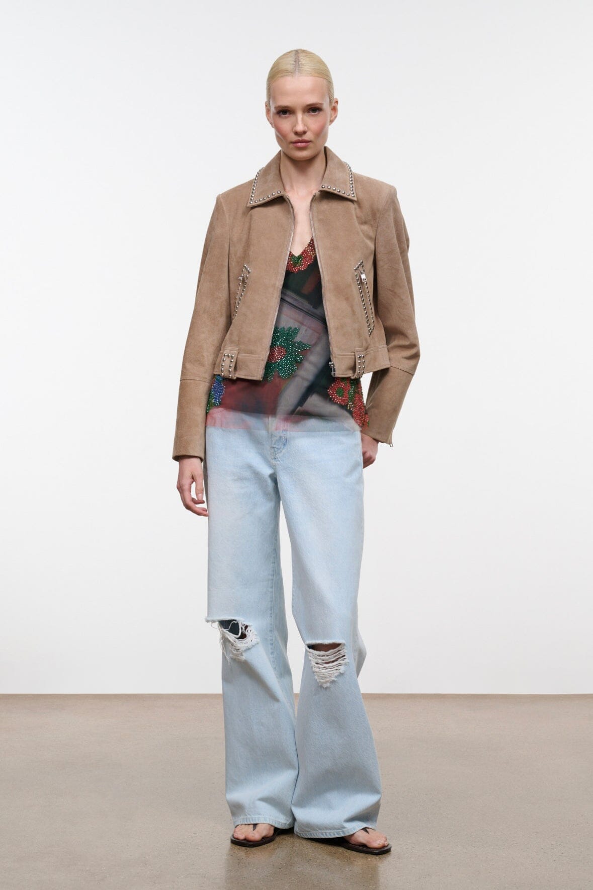 HUGO SUEDE JACKET | DUNE