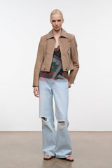 HUGO SUEDE JACKET | DUNE