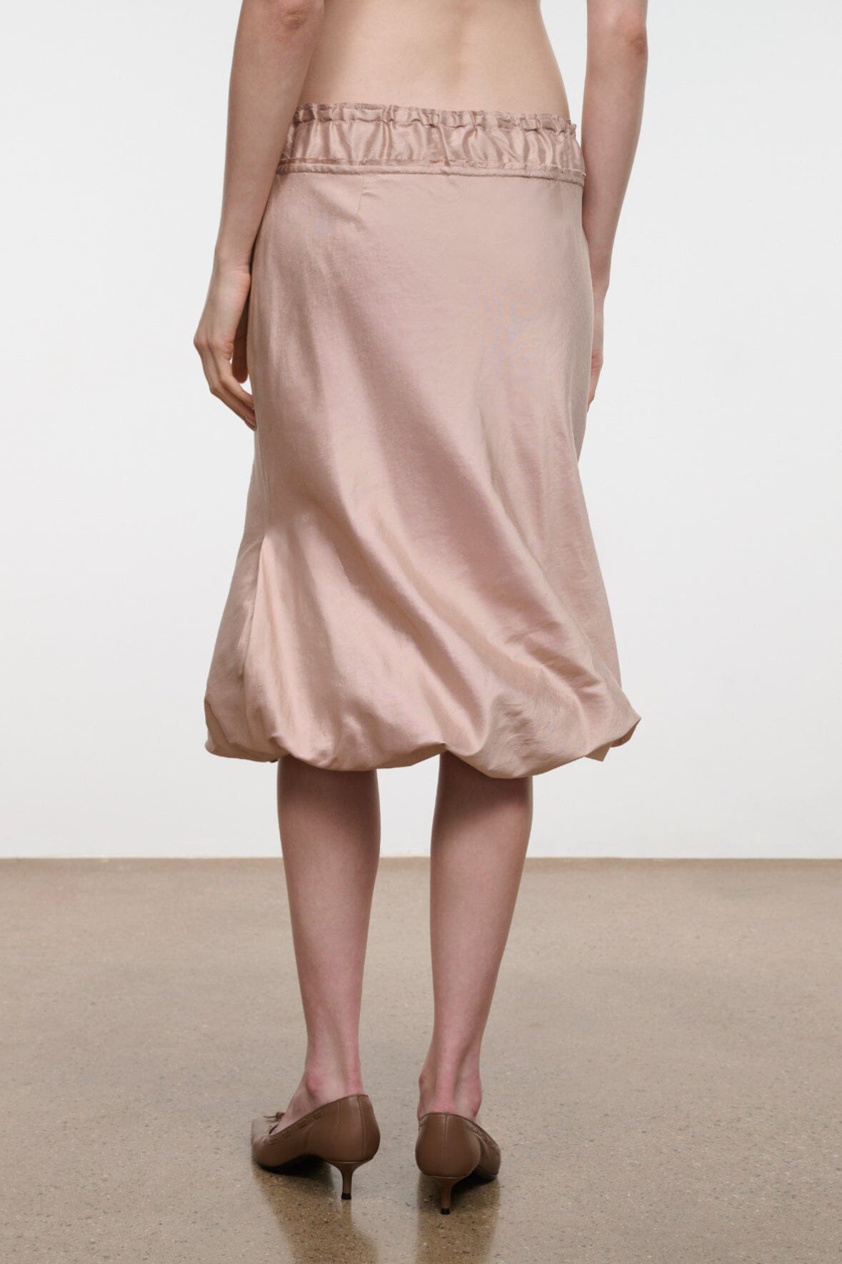 ODETTE SILK SKIRT | SANDROSE