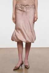 ODETTE SILK SKIRT | SANDROSE