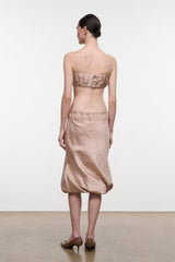 ODETTE SILK SKIRT | SANDROSE