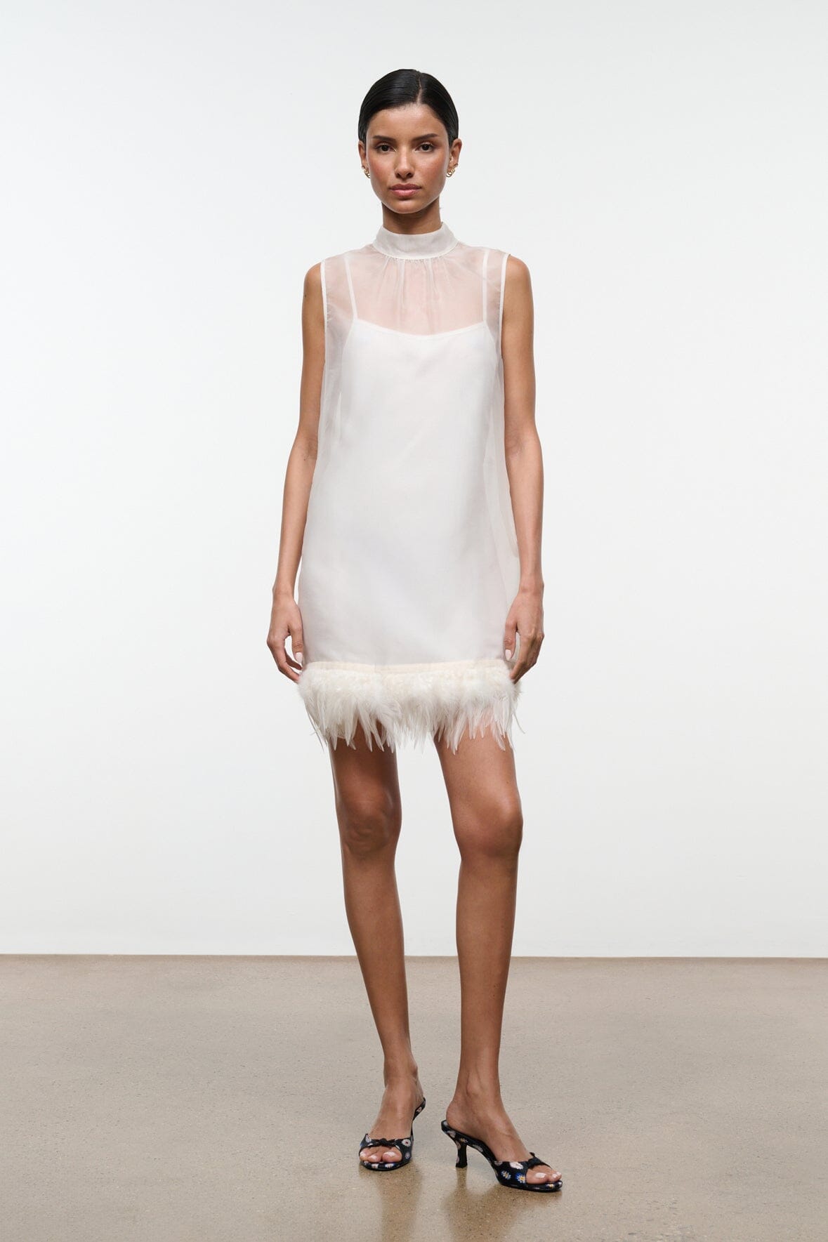ALBEE MINI DRESS | IVORY