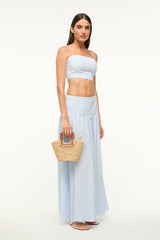 SHIRLEY RAFFIA MINI BUCKET | NATURAL TAN