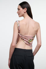 CECILE SILK SCARF | TAPESTRY ROSE