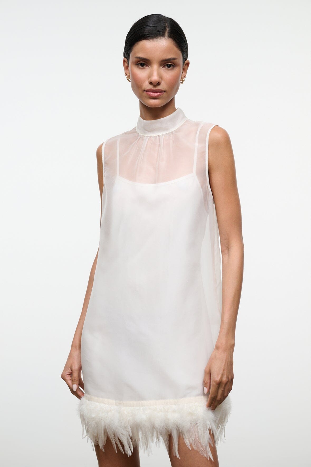 ALBEE MINI DRESS | IVORY