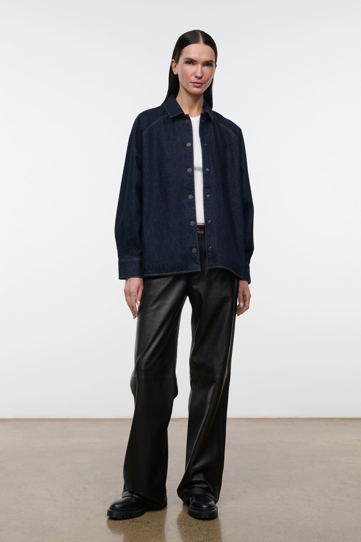MYLES SHIRT JACKET | INDIGO