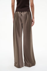 STROLL SILK PANT | TRUFFLE