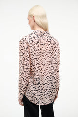 ROXBURY SILK SHIRT | ALMOND BLACK