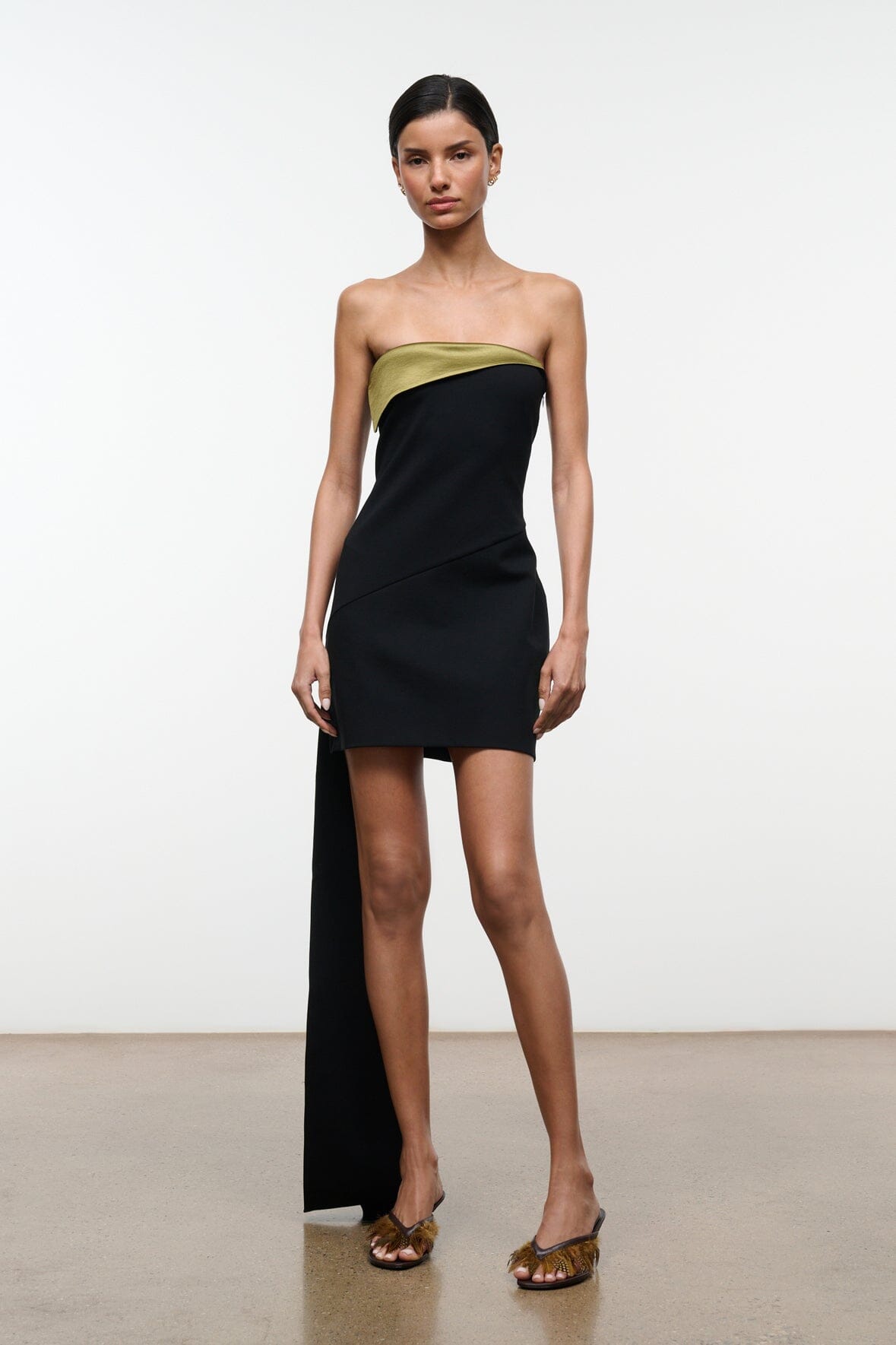 ALESA DRESS | BLACK PEAR