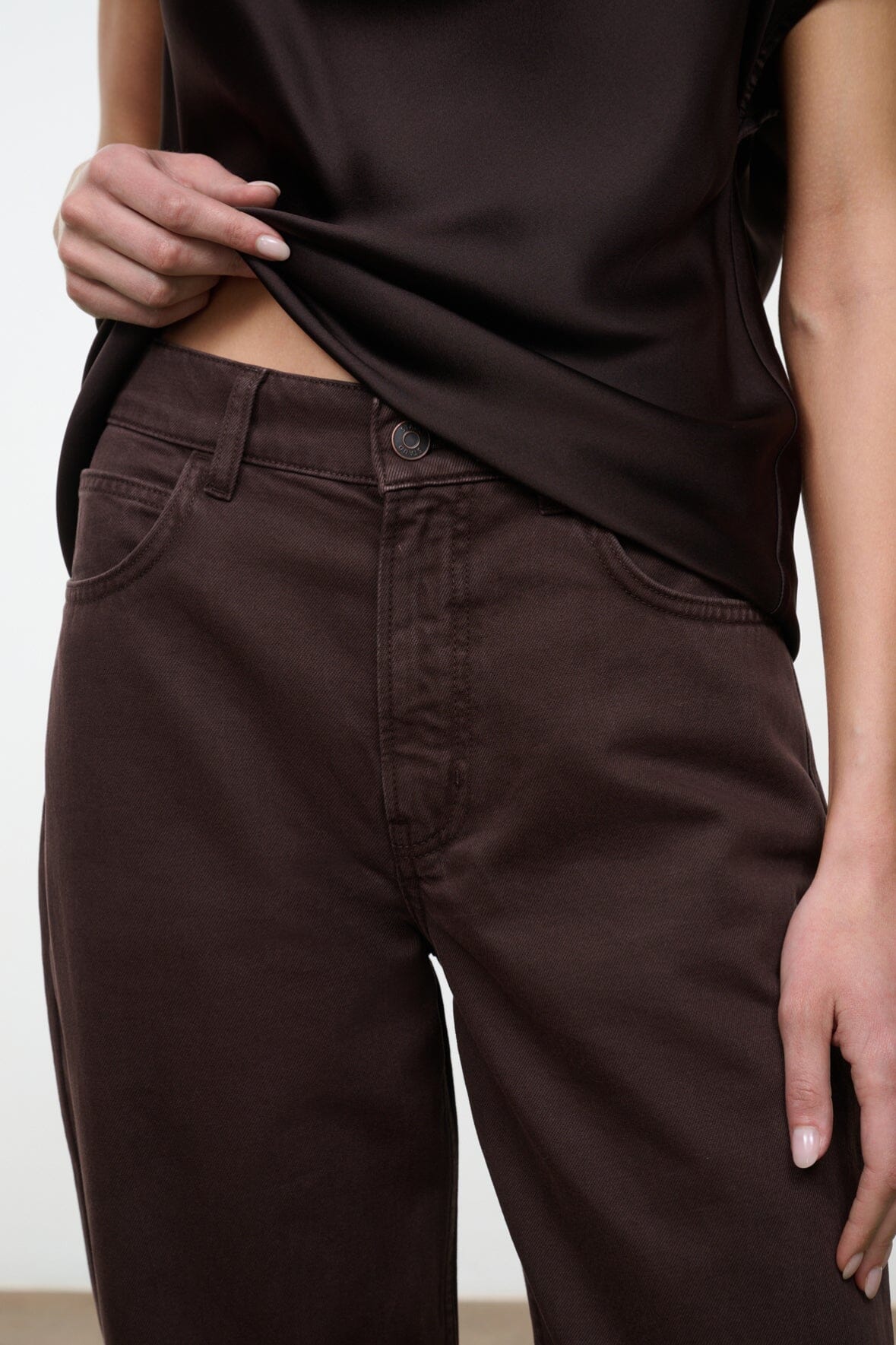 LEO HIGH RISE JEAN | EARTH