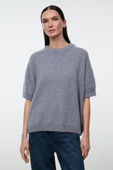 SORRENTO CASHMERE SWEATER | ASH