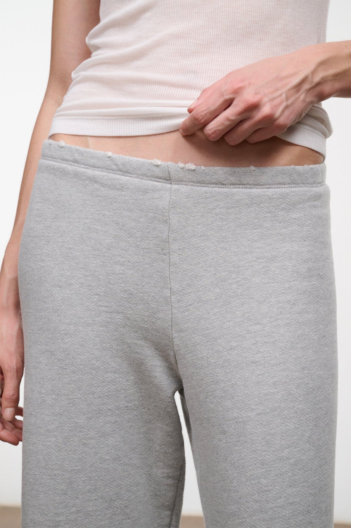 STROLL TERRY PANT | HEATHER GREY
