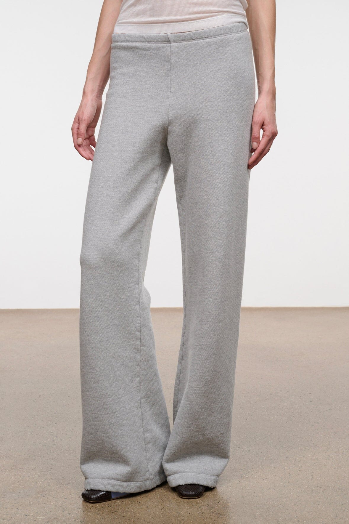 STROLL TERRY PANT | HEATHER GREY