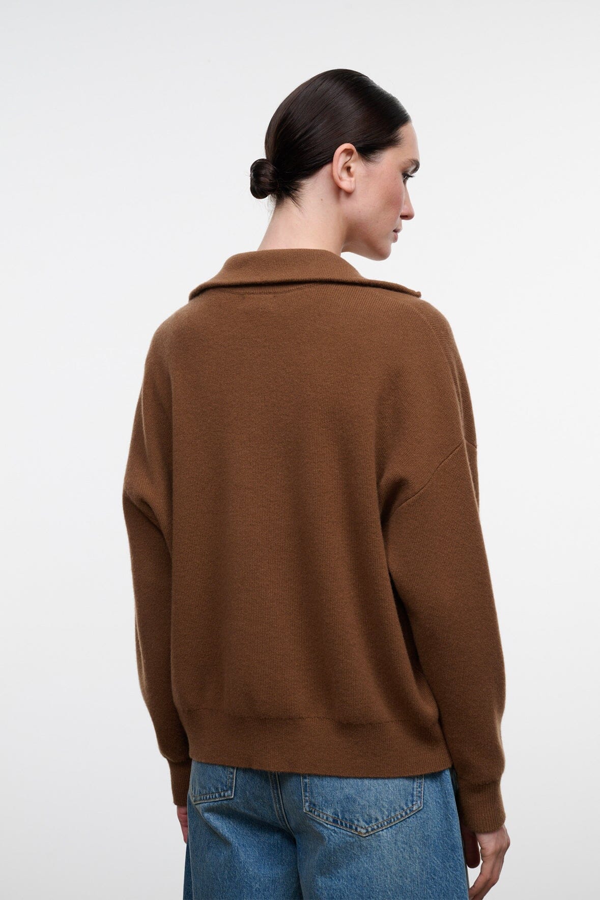 HUDSON CASHMERE SWEATER | CIGAR