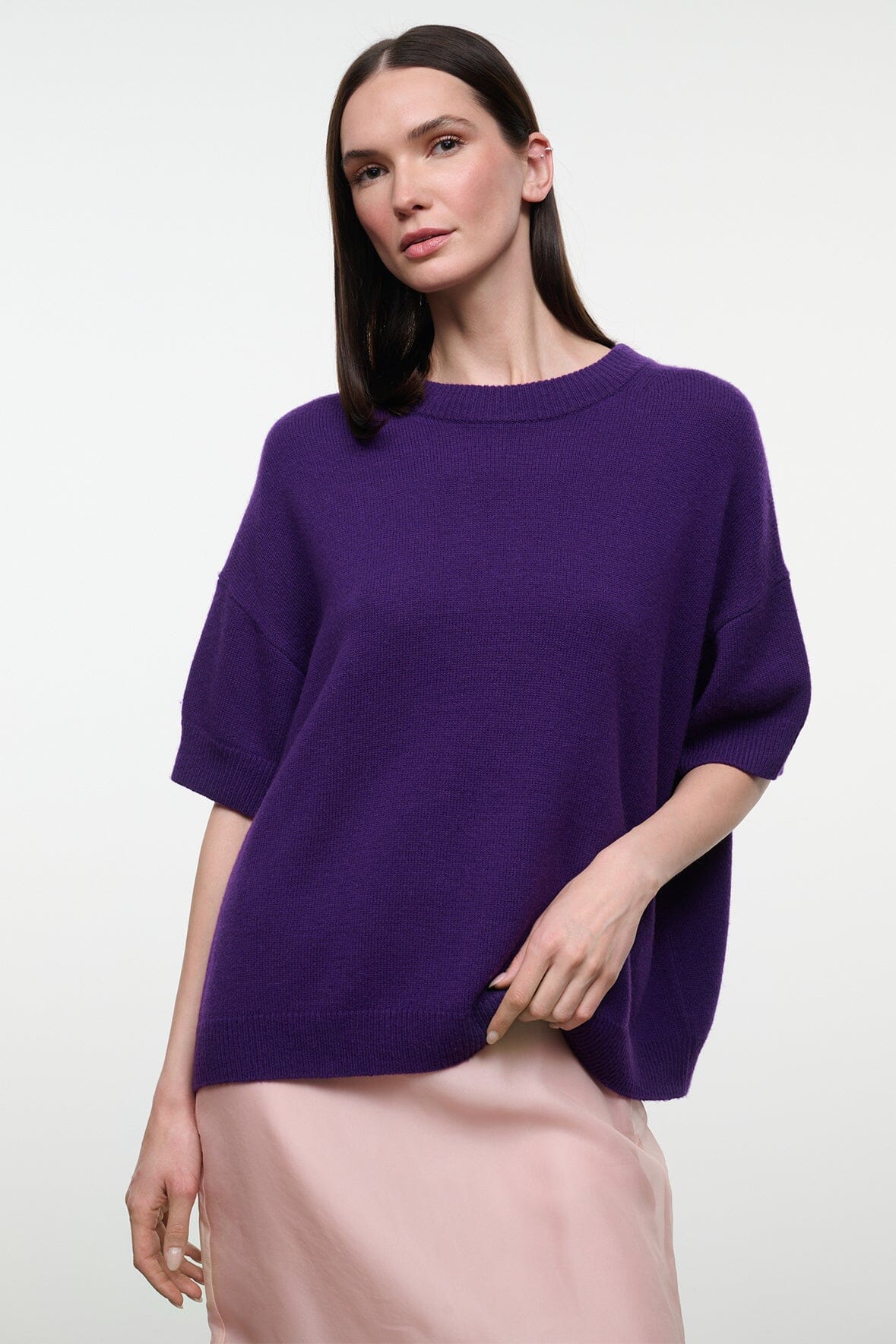 SORRENTO CASHMERE SWEATER | COSMOS