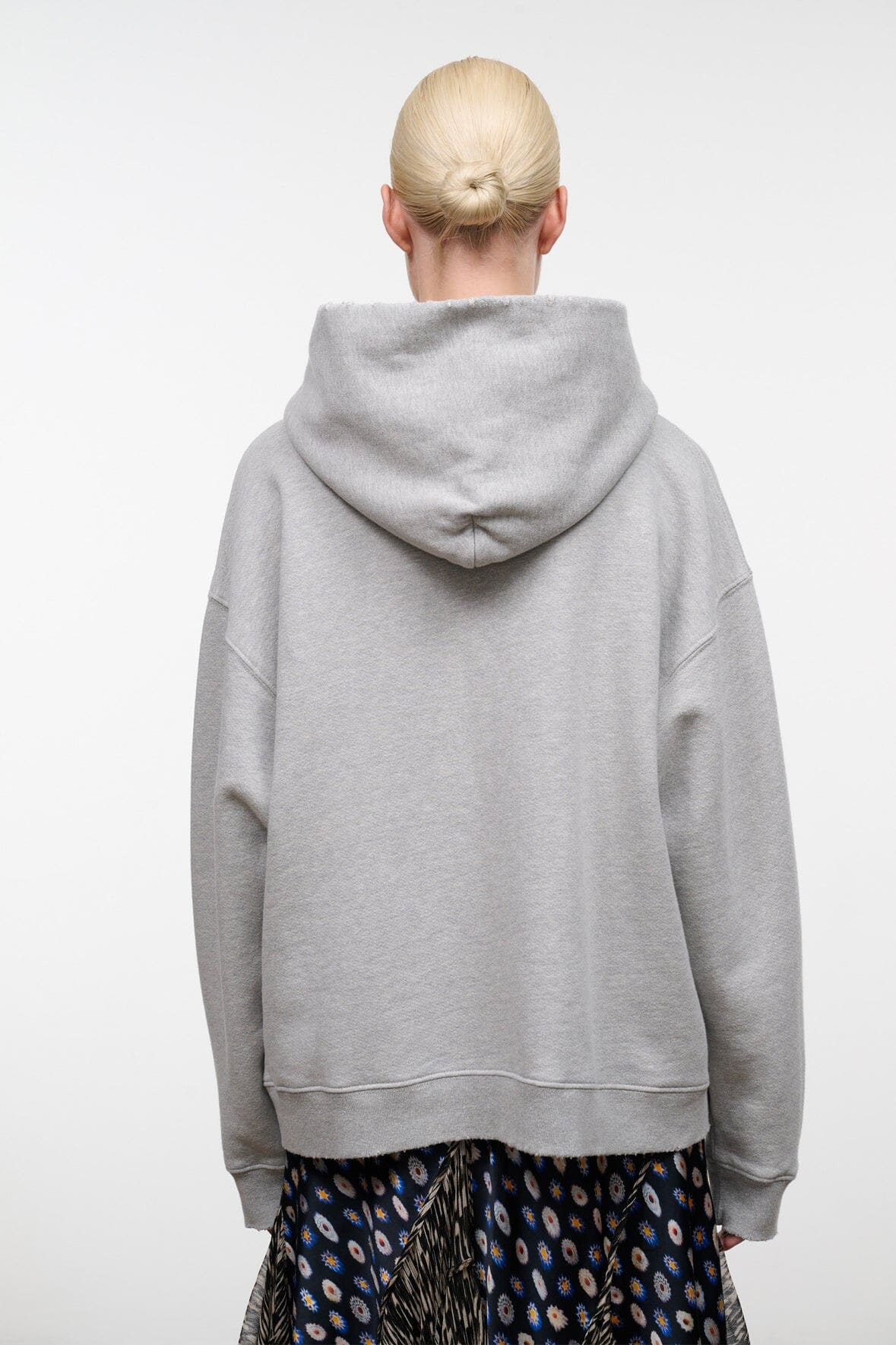 LOUNGE TERRY HOODIE | HEATHER GREY