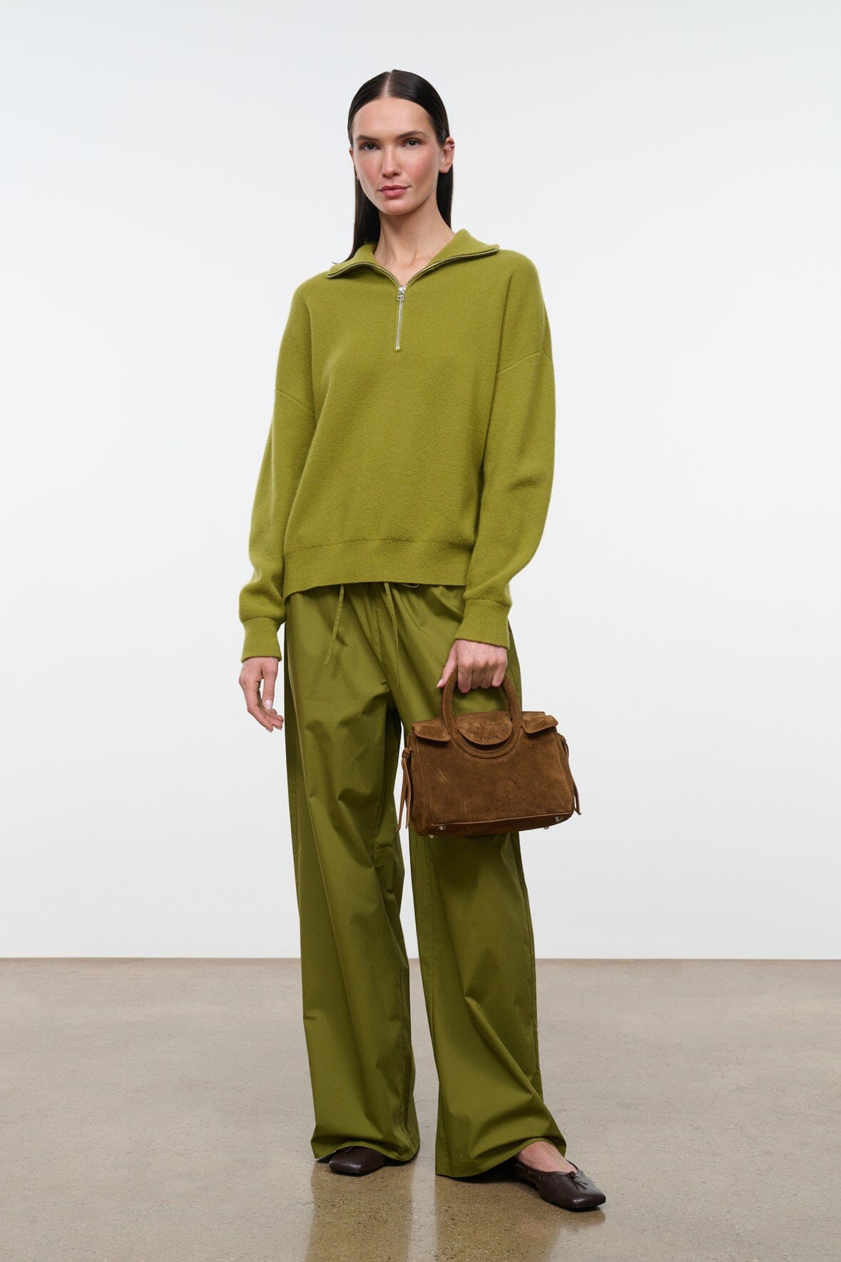 MAUDE MINI CARRYALL | CIGAR
